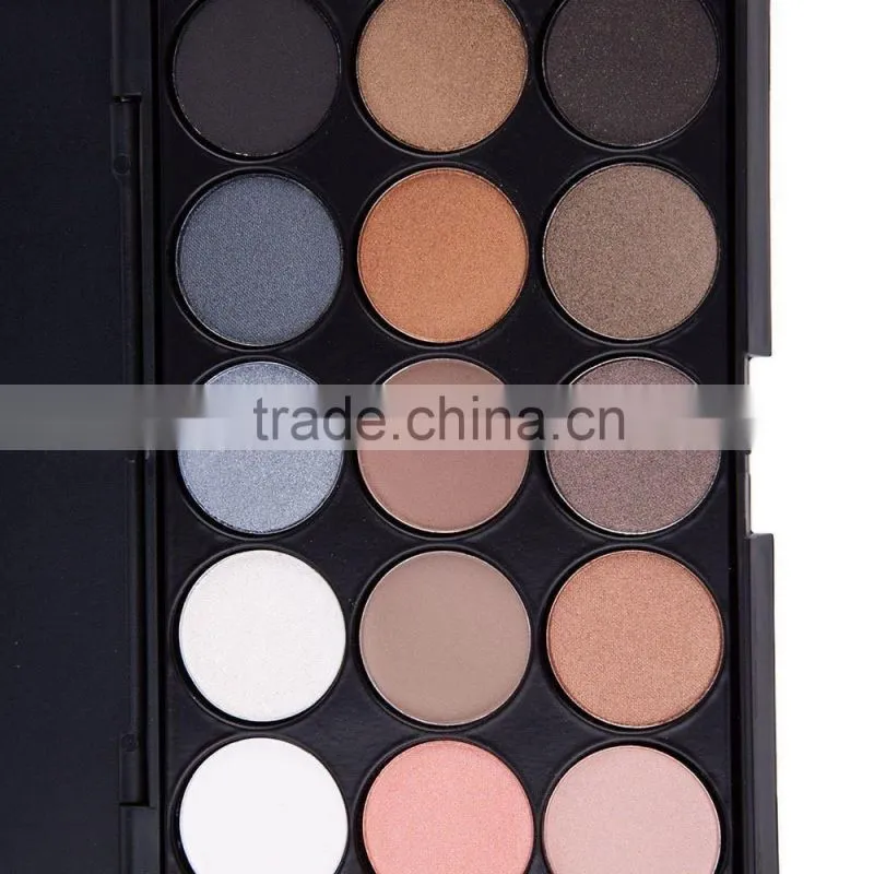 Natural 15 Colors Eye shadow Comestic Long Lasting Makeup Eyeshadow Palette For Women 3 patterns For Choose