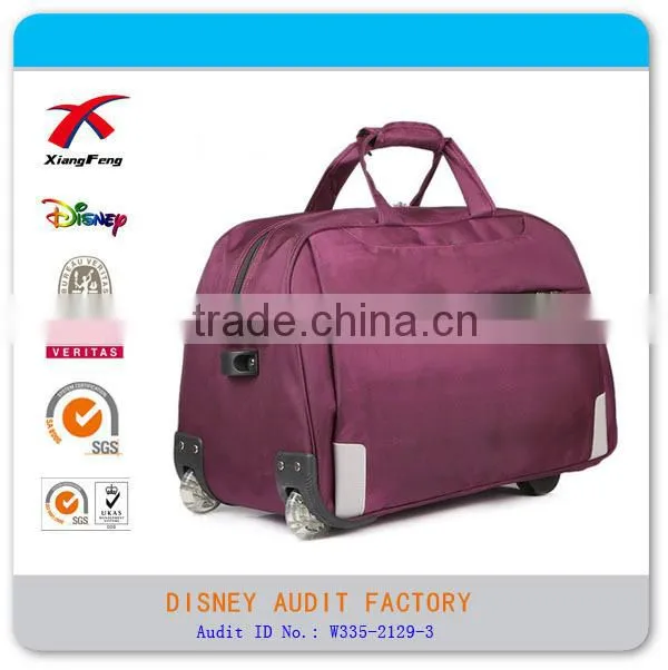 2015 new style travel bag with trolley
