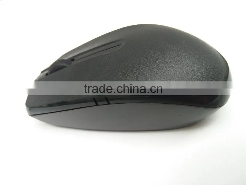 2015 Special offer black colour 2.4G cheap wireless mouse
