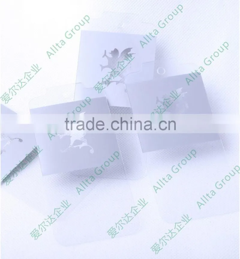 Fancy garment hangtag Embossed hang tags and pvc garment hangtags