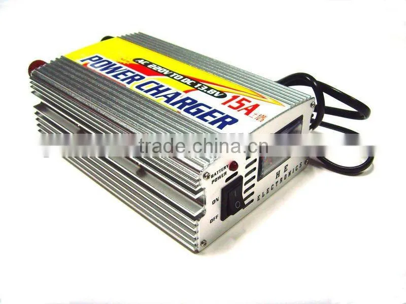 Factory lead acid/GEL/AGM 12V/24V/15A battery charger