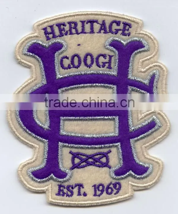 new style high quality wholesale embroidered patches