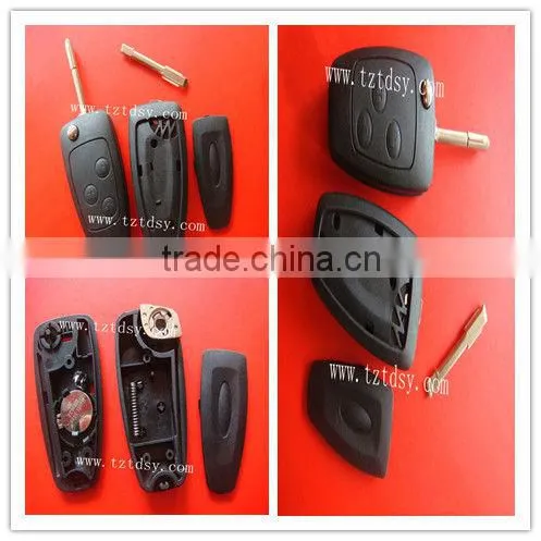 Tongda Hot sale 3 button modified folding smart key case for f-ord mo-ndeo