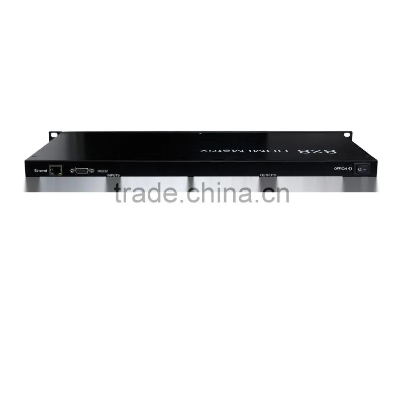 High quality HDMI Matrix 8x8 with RS232 & IR remote