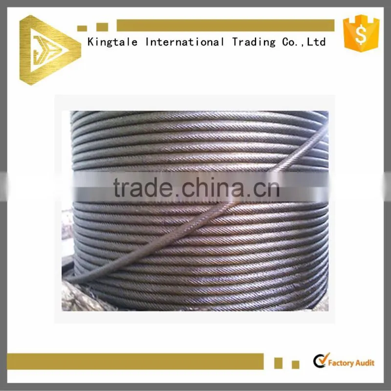 High strength and good after-sal stainless steel wire rope mesh net