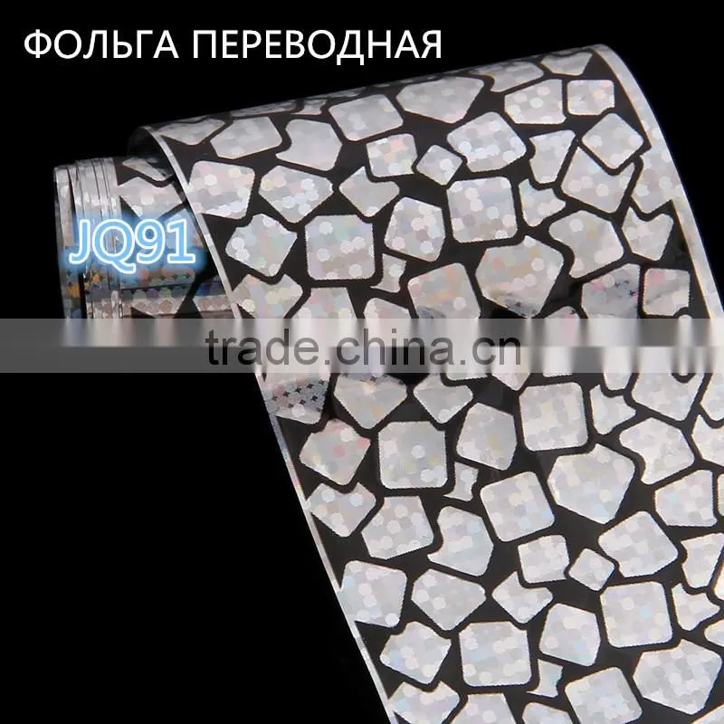 New Arrival Beauty nail foil transfer Tips Decoration JQ 93 Nail art designs