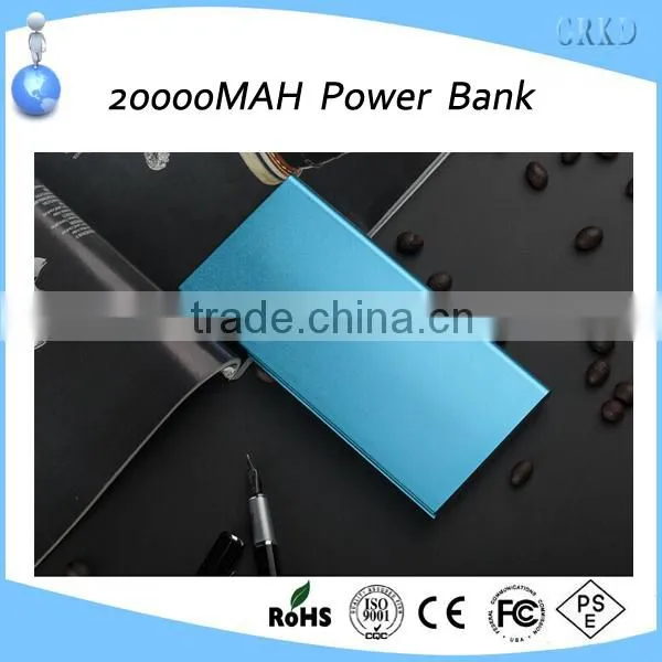 Fashionable aluminium alloy 8000mah power bank