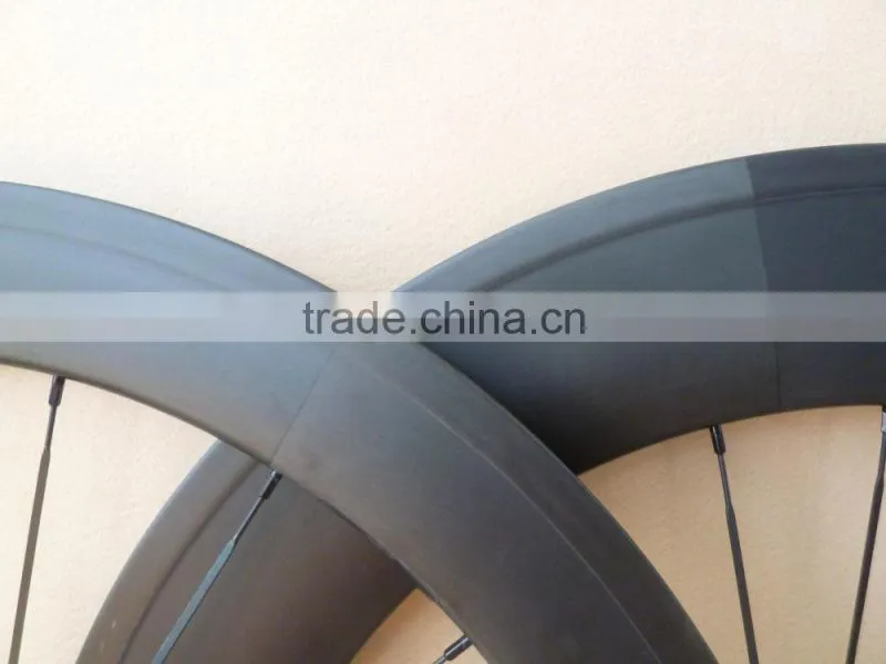 combo carbon wheels clincher 60mm front 88mm rear bicycle wheelset ruedas carbono