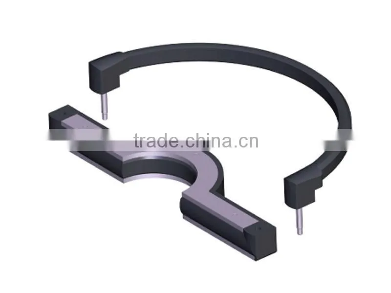Shaffer style BOP Shear ram assembly