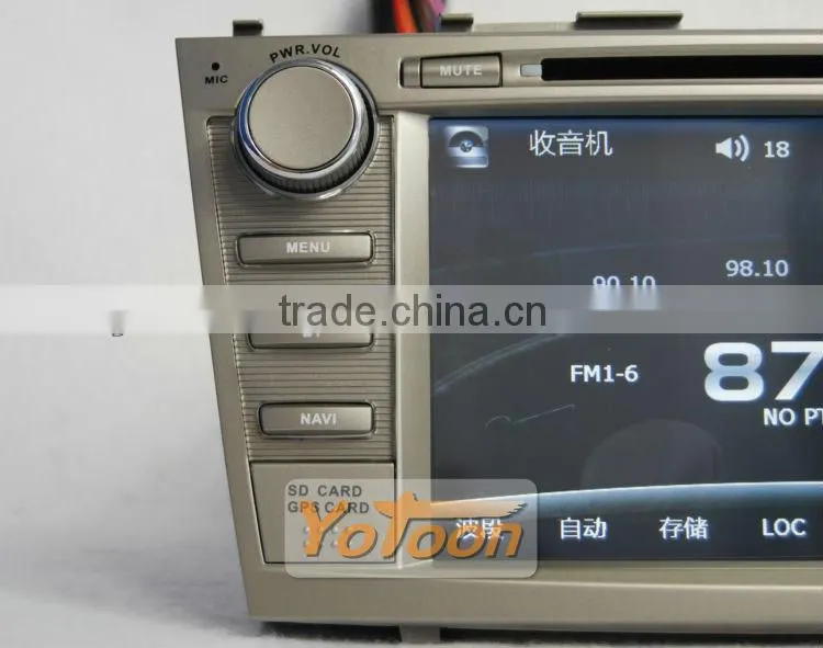 Yotoon Manufacture Newest 7 Inch Car GPS DVD System AV Multimedia Navigation Special Use for CAMRY