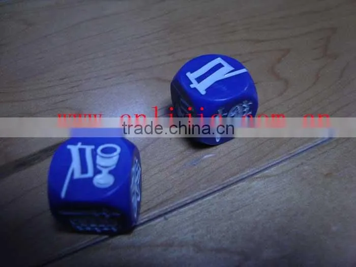 custom engraved dice