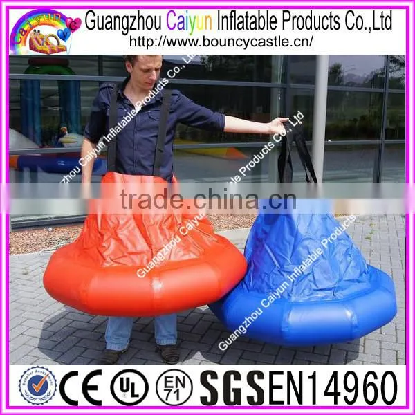 Outdoor sport games,inflatable ball suit for football games,inflatable pvc ball suits