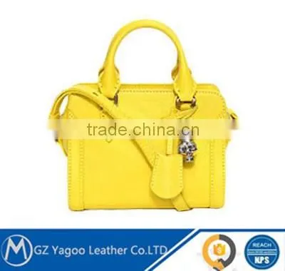 2016 latest tote handbag for women with good leather factory price