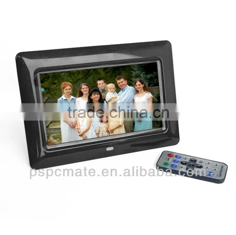 8 inch multimedia digital photo frame with Clock, calendar screen