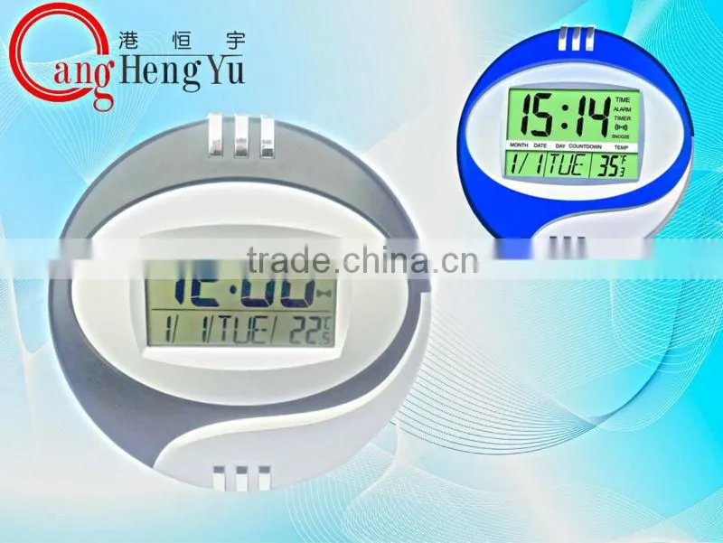 Manufacturer supply smart wireless weather station clock for home weather forecast