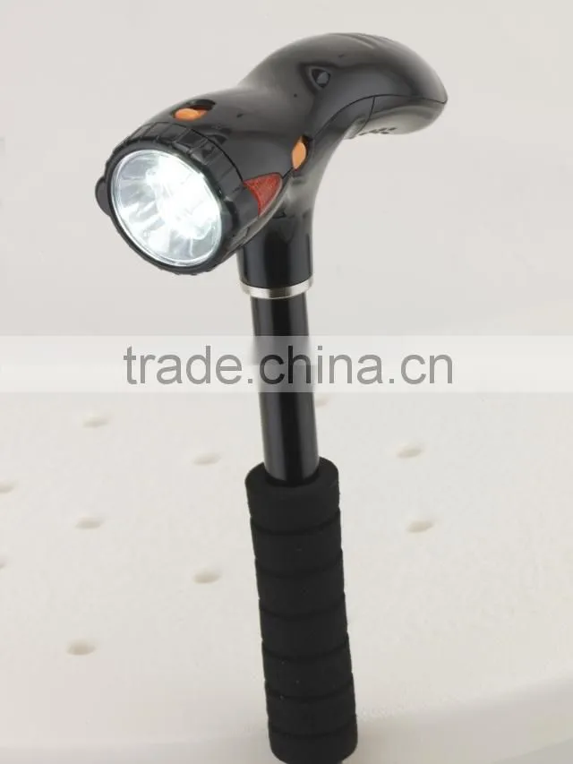 Multi-function electronic torch stick with FM radio