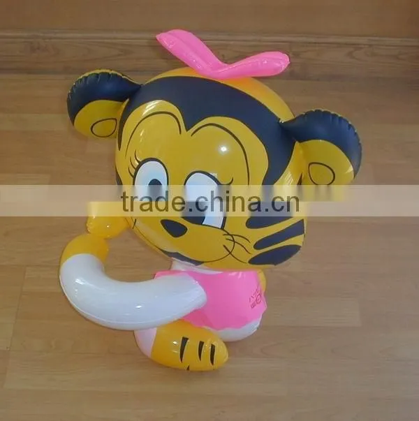 2016 new design hot sale Low price inflatable lucky cat/mini lucky cat animal water toy