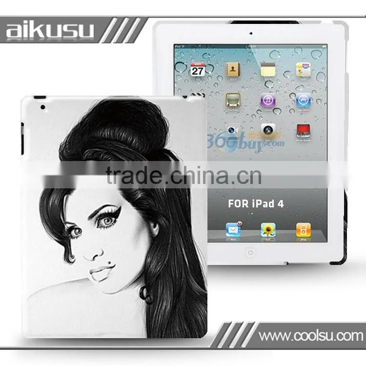 Top quality custom case for ipad4 with new design