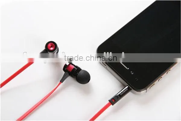 3.5mm Plug In-ear silicone Earphone with mic