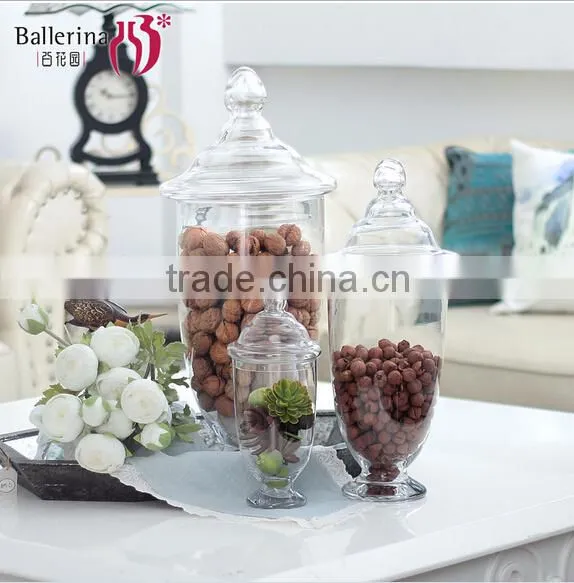 Handmade Clear Wedding Glass Candy Buffet