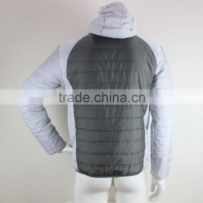 Men High Quiality Nylon Quilted Jacket Down Jacket In Stock