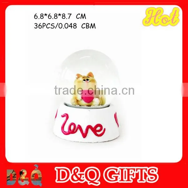 Custom Cat Resin Snow Globes & Water Globe