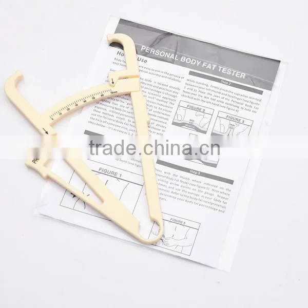 ECO-friendly high quality keep fit tester medical body fat measure caliper