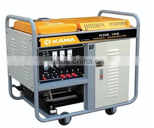 KAMA 12.5kva DC output three phase diesel generator for sale