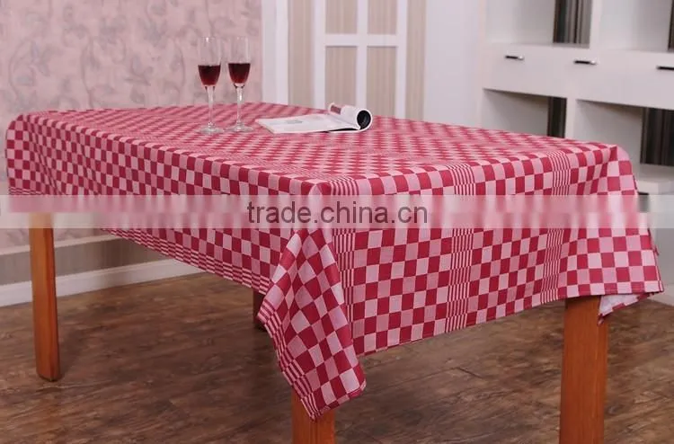 Cotton Tabelcloth CHECK ,DIFFERENT COLORS ,Printed Table Cloth