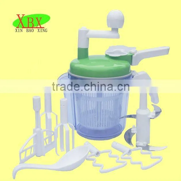 2015 Best prices plastic cookie press& icing set