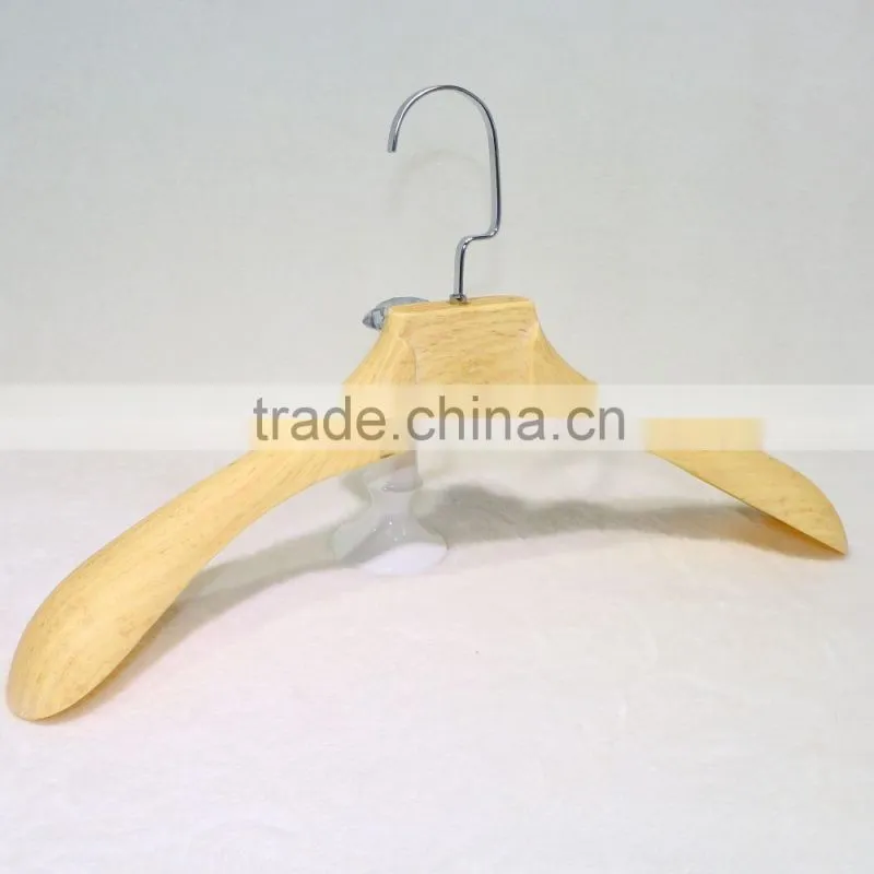 Hot sale fancy plastic clothes hanger for garment display