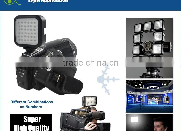 Video Tutorial LED Video Light On-Camera Location Light Lighting for Photography