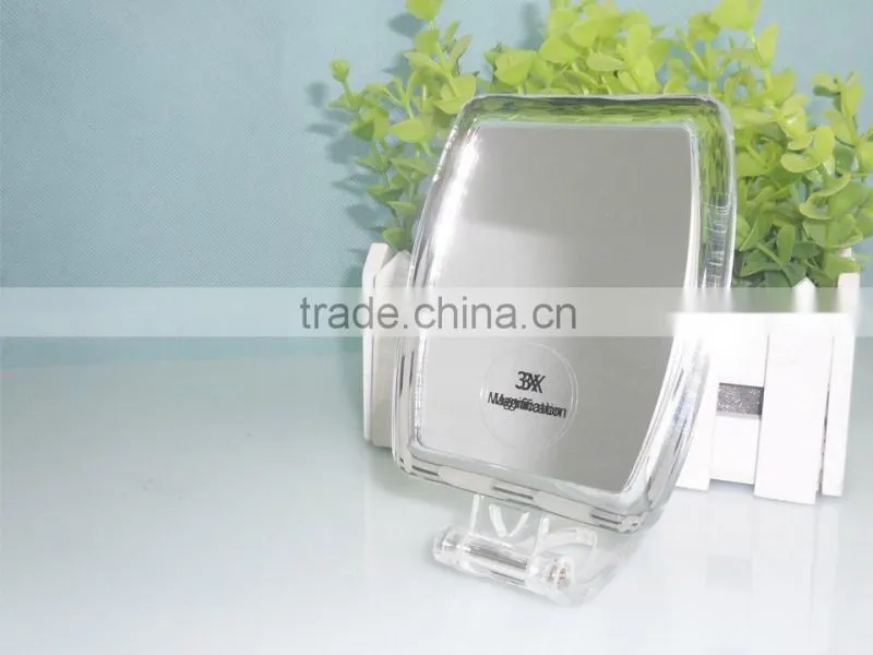 folding make up mirror hanging mirror plastic portable travel mirror