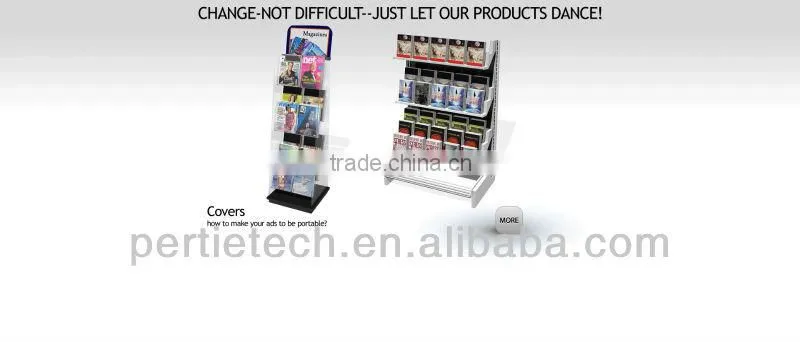 inserting epaper display Menu Board holder promotion advertisement for led wall screen