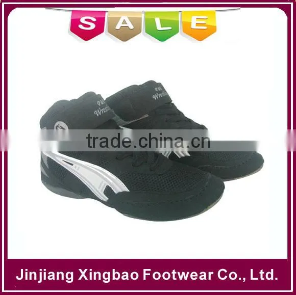 2015 Hot Chinese Split Sole Wrestling Shoes For Sale Ultimate Leather MMA Wrestling Shoes Inflect Lo-Boxer Rare