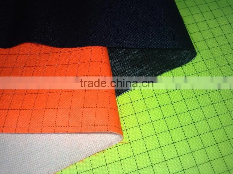 Reflective Fluorescent Clothing Multi-Functional Fire Retardant Anti Static Fabric with Modacrylic Tricot