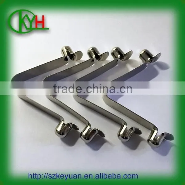 Popular 65Mn steel U shape tube lock spring button clip