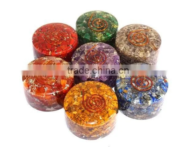 Supplier Of Chakra Sets : Chakra Orgone Energy Tower Buster Set