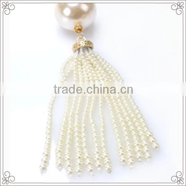 Garment Accessories Pearl Pendant Necklace With Chain