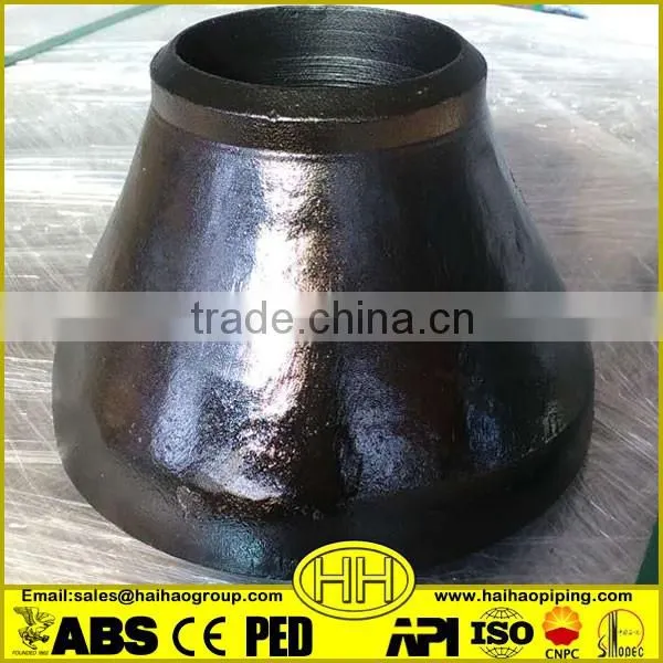 sch40 a234 wpb carbon steel butt weld pipe fitting concentric reducer
