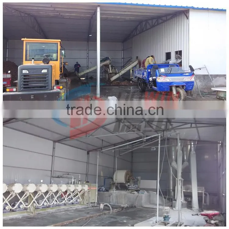 Modified cassava starch production line processing machine
