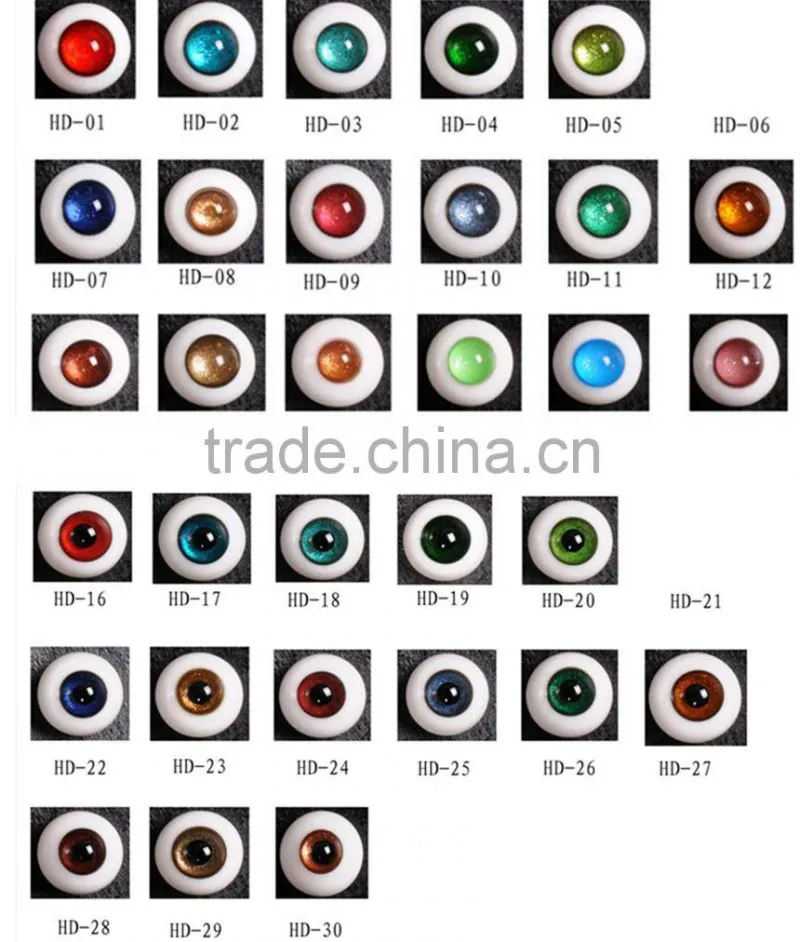 High quality glass doll eyes wholesale