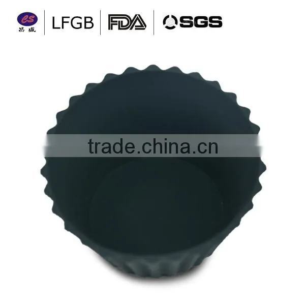 Factory price various shape colorful silicone cake mould
