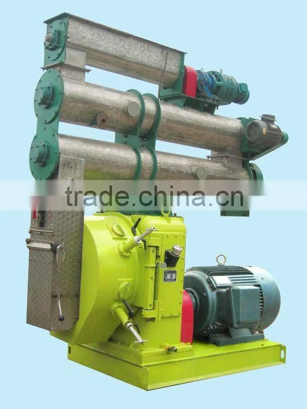 High capacity CE/ISO Ring die SIEMENS motor biomass pellet making machine