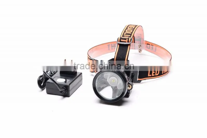 flexible rechargeable led head lamp water proof 3w led head lamp