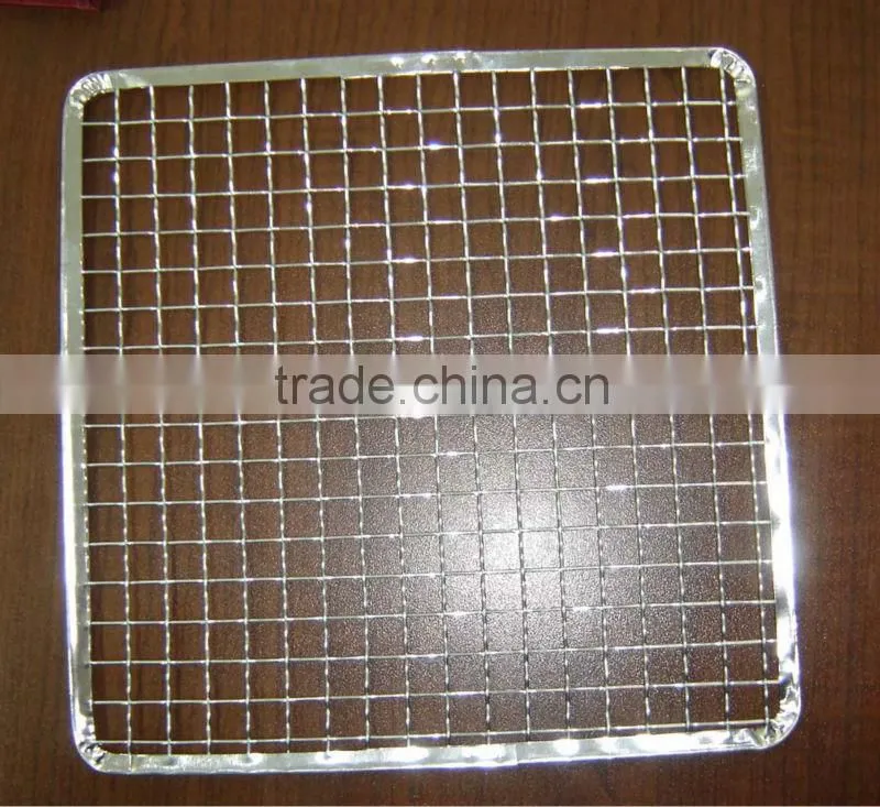 stainless steel crimped mesh / BBQ grill panels