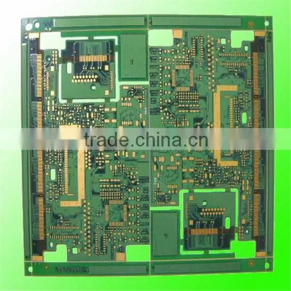 Hole machine pcb , Opper plating machine PCB , Double side PCB copper plating