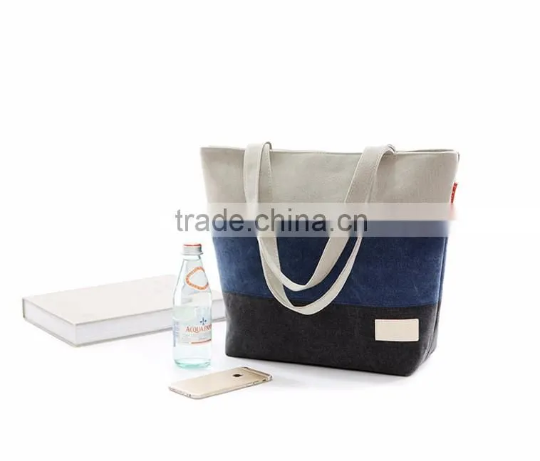 Cheap fashion beach bag canvas bag