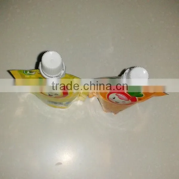 Hot sale stand up spout pouch bag for fruit jelly