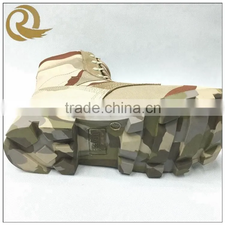 Factory price tactical sand camouflage army military boots with price